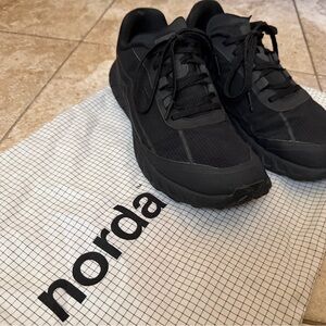 norda 002 stealth black shoes!